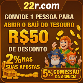 22r.com Indique amigos para receber um bônus